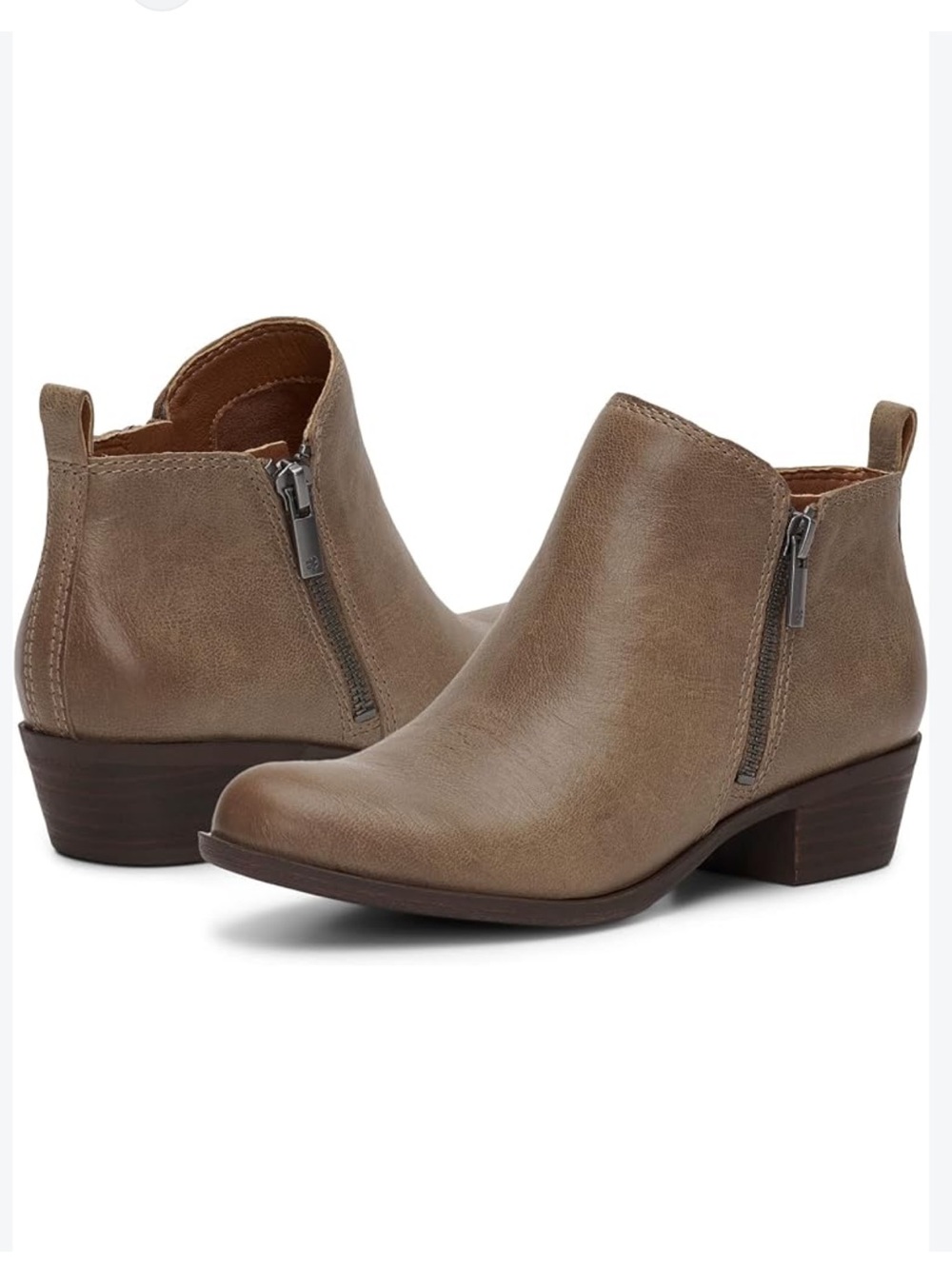 Lucky Brand Basel Leather Ankle Boot